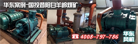 国投白羊岭煤矿天然气增压机现场