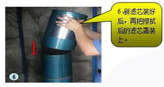 滤芯拆装