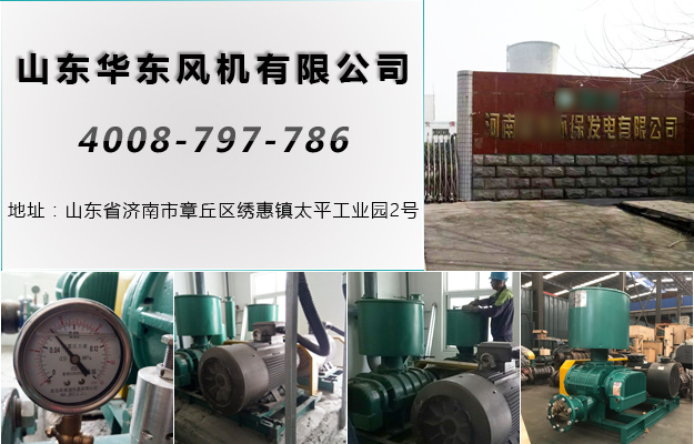 华东河南罗茨风机案例-河南**环保发*有限公司